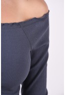 Bluza Dama Pieces Pcalicia Offshoulder Magnet